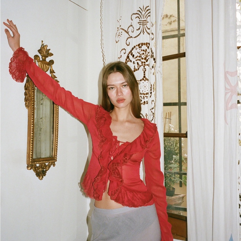 With Jean Maia Shirt size S
